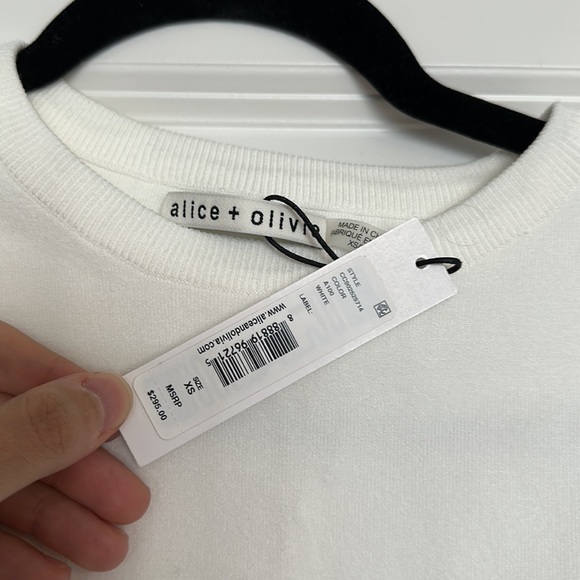 Alice and Olivia cream too - new with tags - size xs - Picture 4 of 11